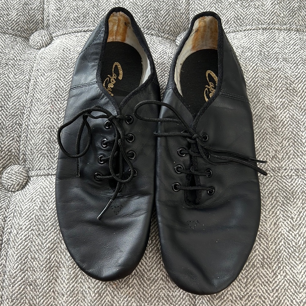 Capezio Black Leather Dance Shoes